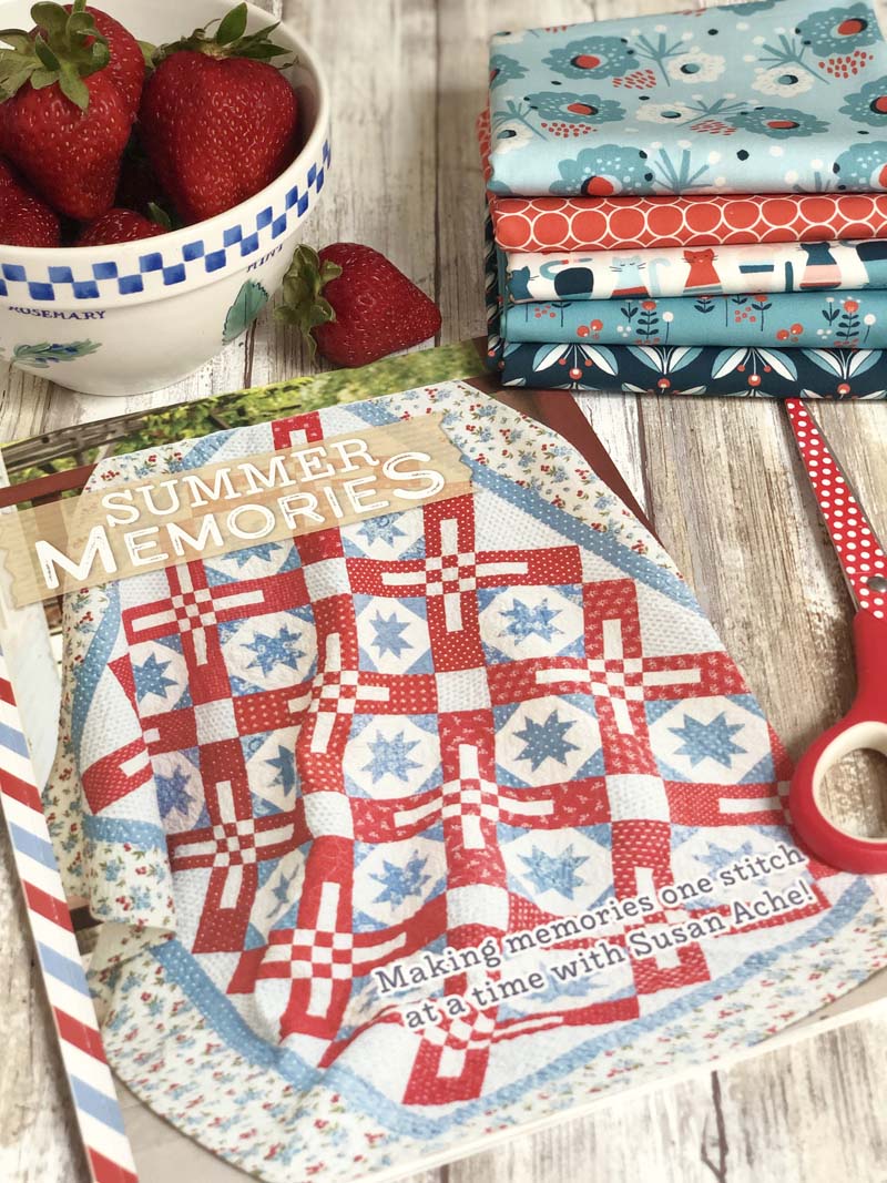 Summer Memories Book by Susan Ache is a perfect way to inspire your summer sewing.