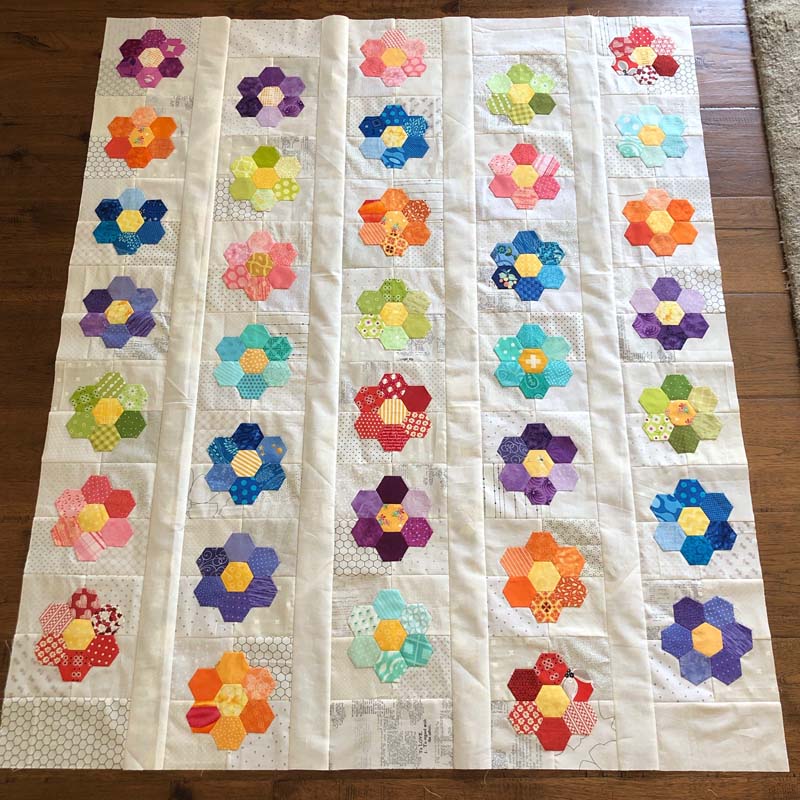 Abby & Katie quilt from Just Two Charm Pack Quilts - The Crafty Quilter