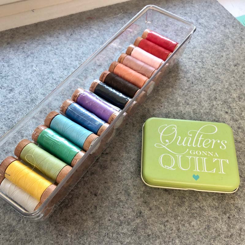 Aurifil 80wt Cotton Thread - Individual Cool Color Options