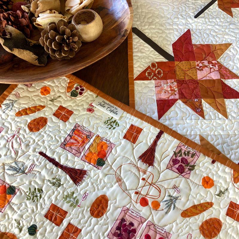 Fall table runners are perfect to decorate with for the season!