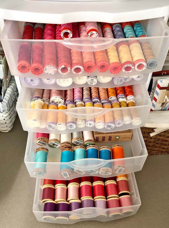 Devoted Quilter: A Quick Tip for Storing Thread