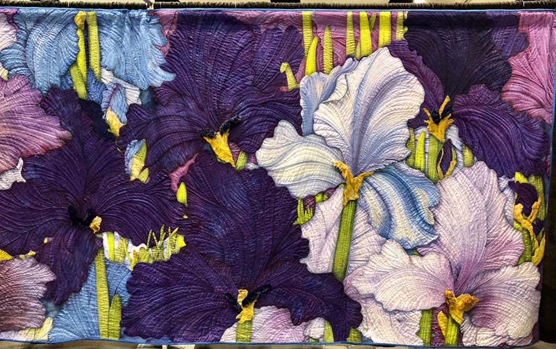 Iris II by Velda Newman