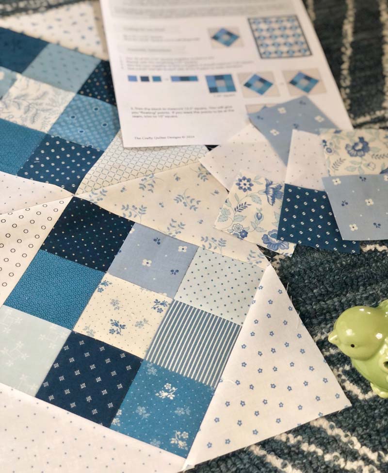 Fabric scraps make beautiful quilts, especially with this free Scrappy Quilt Pattern @ The Crafty Quilter!