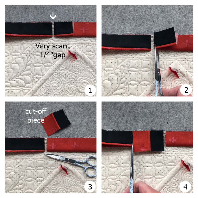 How to make flanged quilt binding - The Crafty Quilter