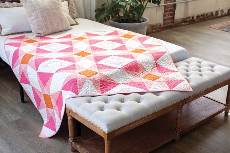 Primula Quilt by Amber Elliot