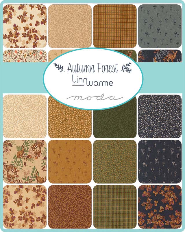 The Autumn Forest collection by Linn Warme for Moda Fabrics