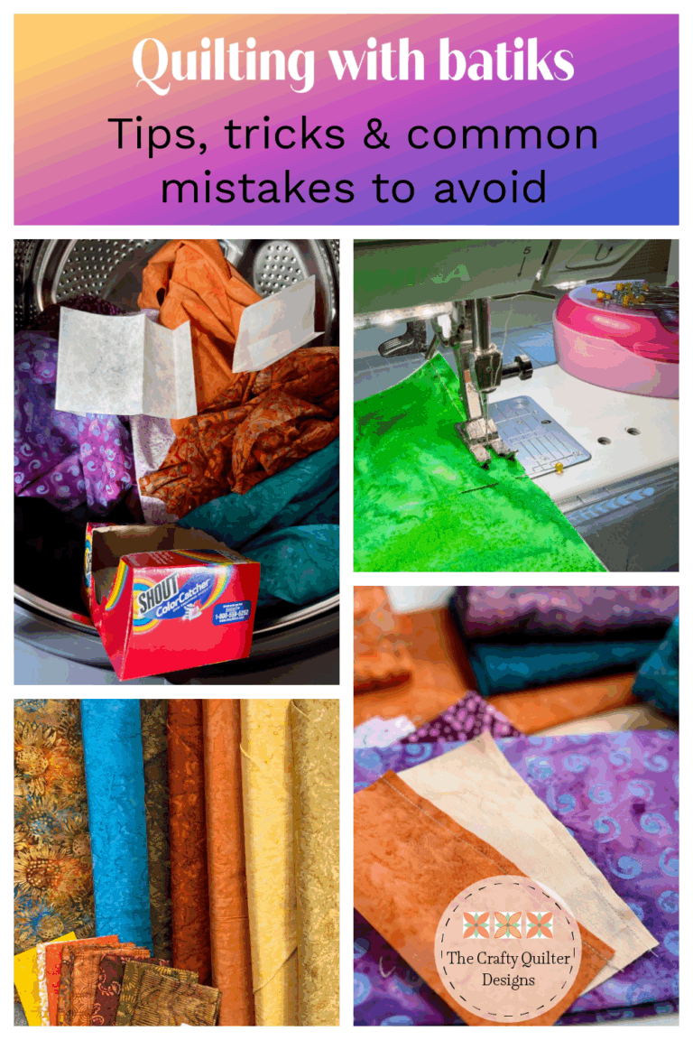 Quilting with batik fabric: tips, tricks & common mistakes to avoid ...