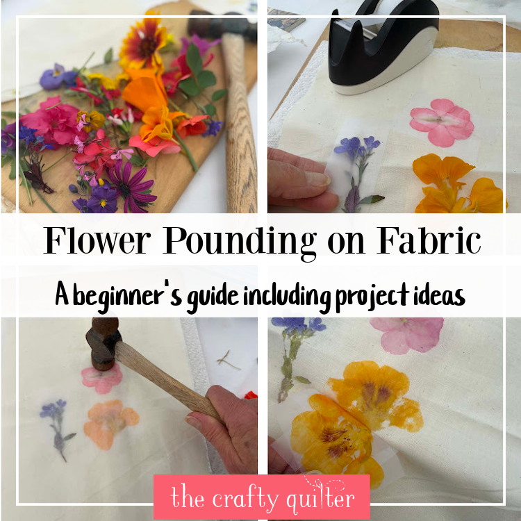 Flower Pounding on Fabric: A Beginner-Friendly Guide to Nature Printing