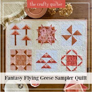 Fantasy Flying Geese Sampler Quilt – Free Pattern